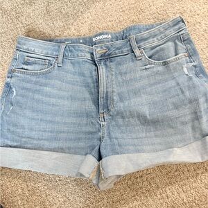 Sonoma Women's Light Blue Jean Shorts